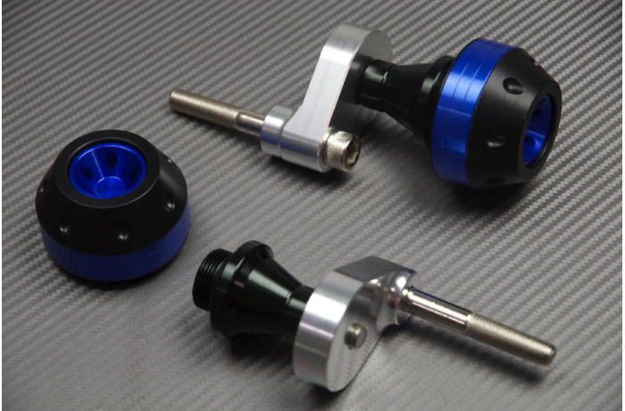 Pair of Frame Sliders / Crash Pads for YAMAHA YZF R1 2007 - 2008