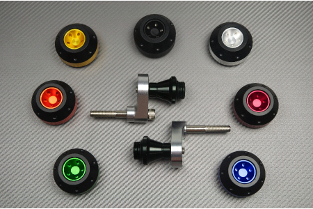 Pair of Frame Sliders / Crash Pads for YAMAHA YZF R1 2007 - 2008