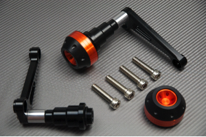 Pair of Frame Sliders / Crash Pads for YAMAHA VMAX 1700 2009 - 2016
