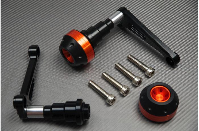 Pair of Frame Sliders / Crash Pads for YAMAHA VMAX 1700 2009 - 2016 Pair of Frame Sliders / Crash Pads for YAMAHA VMAX 1700 2009 - 2016
