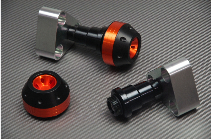 Pair of Frame Sliders / Crash Pads for YAMAHA XJR 1200 1300 Pair of Frame Sliders / Crash Pads for YAMAHA XJR 1200 1300
