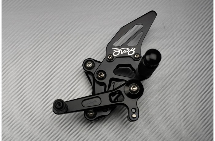 Fußrastenanlage AVDB DUCATI 848 / 848 EVO 2008 - 2012 Fußrastenanlage AVDB DUCATI 848 / 848 EVO 2008 - 2012