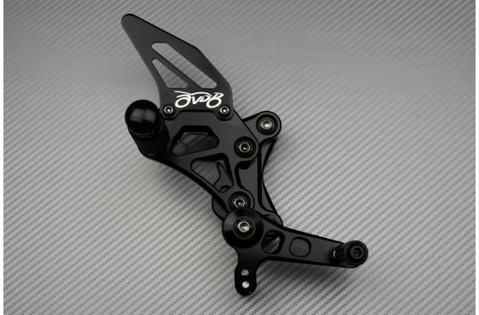 Fußrastenanlage AVDB DUCATI 848 / 848 EVO 2008 - 2012 Fußrastenanlage AVDB DUCATI 848 / 848 EVO 2008 - 2012