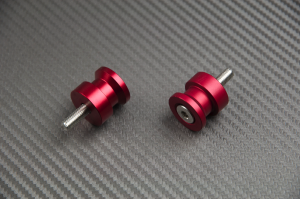 Coppia di supporti cavalletto M8 x 12,5mm Universali Coppia di supporti cavalletto M8 x 12,5mm Universali