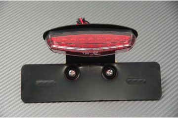 Portamatrícula + luz stop y luz de matrícula para adaptar
