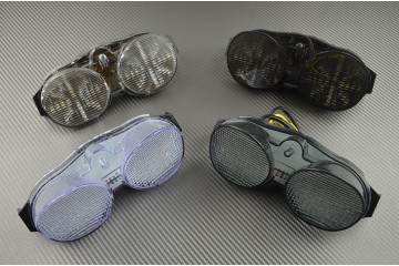 Luz de freno led con intermitentes integrados YAMAHA YZF R6 / XJR 1300 2001 - 2014