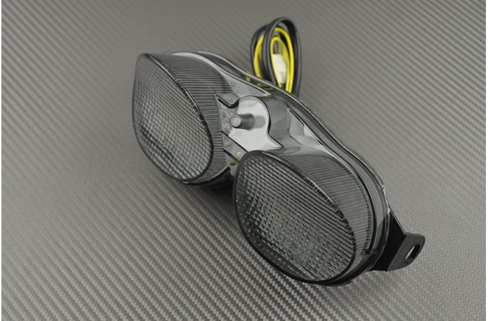 Feu Stop Led Clignotants Intégrés YAMAHA YZF R6 / XJR 1300 2001 - 2014 Feu Stop Led Clignotants Intégrés YAMAHA YZF R6 / XJR 1300 2001 - 2014
