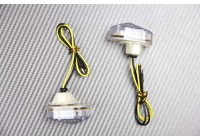 Paire de clignotants LED goutte d'eau KAWASAKI & certaines YAMAHA