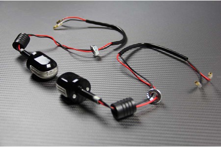Pair of Universal LED Turn Signals (Bar-End Model)