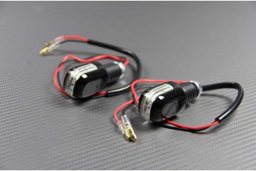 Pair of Universal LED Turn Signals (Bar-End Model)