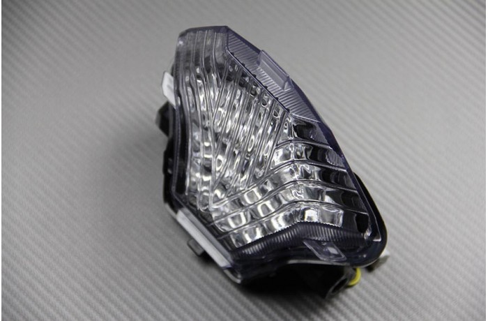 Feu Stop Led Clignotants Intégrés YAMAHA YZF R3 / MT03 / MT07 2014 - 2023 Feu Stop Led Clignotants Intégrés YAMAHA YZF R3 / MT03 / MT07 2014 - 2023
