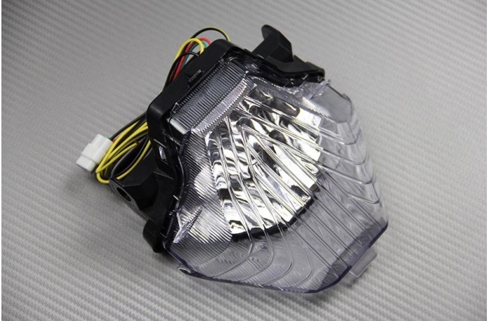 Feu Stop Led Clignotants Intégrés YAMAHA YZF R3 / MT03 / MT07 2014 - 2023 Feu Stop Led Clignotants Intégrés YAMAHA YZF R3 / MT03 / MT07 2014 - 2023