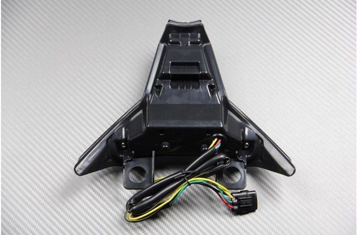 Luz de freno led con intermitentes integrados KAWASAKI Z400 / Ninja 400 / ZX6R / ZX10R / Z1000 2014 - 2023