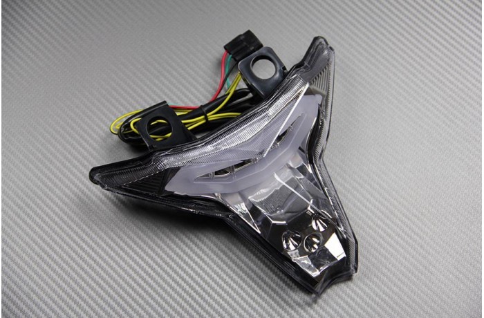 Luz de freno led con intermitentes integrados KAWASAKI Z400 / Ninja 400 / ZX6R / ZX10R / Z1000 2014 - 2023