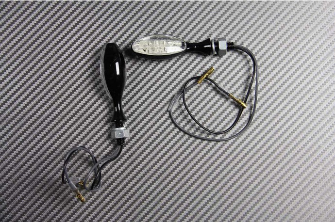 Pair of Universal LED Turn Signals - Design 2