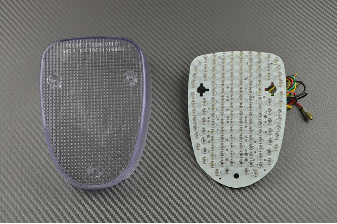 Feu Stop Led Clignotants Intégrés YAMAHA XVS 650 / 1100 / ROYALSTAR 1300 1997 - 2006 Feu Stop Led Clignotants Intégrés YAMAHA XVS 650 / 1100 / ROYALSTAR 1300 1997 - 2006