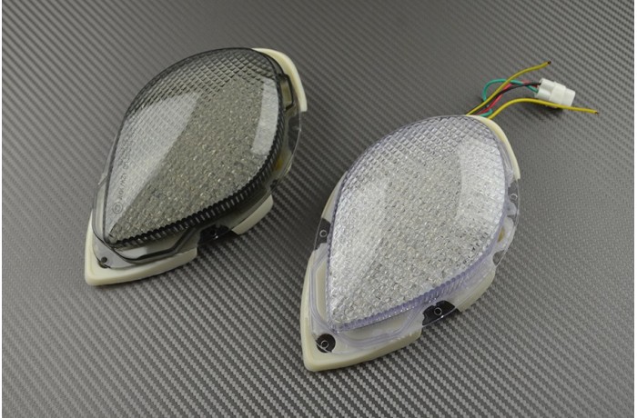 Feu Stop Led Clignotants Intégrés YAMAHA ROADSTAR 1700 2004 - 2014