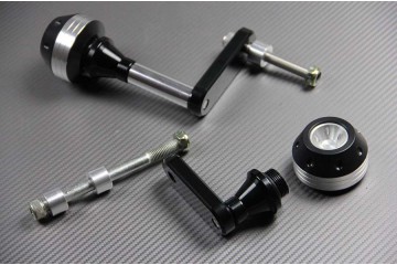 Pair of Frame Sliders / Crash Pads for KAWASAKI ER6 N 2009 - 2011