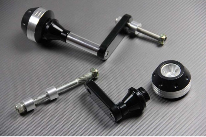 Pair of Frame Sliders / Crash Pads for KAWASAKI ER6 N 2009 - 2011 Pair of Frame Sliders / Crash Pads for KAWASAKI ER6 N 2009 - 2011