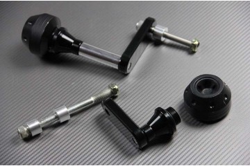 Pair of Frame Sliders / Crash Pads for KAWASAKI ER6 N 2009 - 2011