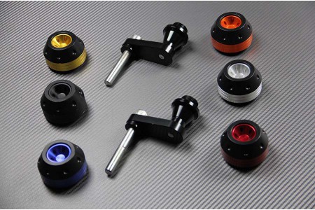 Pair of Frame Sliders / Crash Pads for HONDA CBR1000RR 2006 - 2007