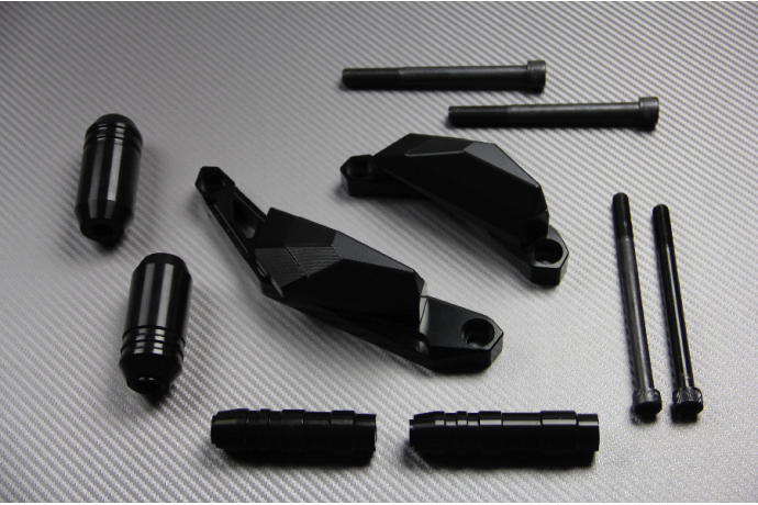 Topes de protección anticaída YAMAHA MT07 2014 - 2021 / Tracer MT-07 / XSR 700 Topes de protección anticaída YAMAHA MT07 2014 - 2021 / Tracer MT-07 / XSR 700