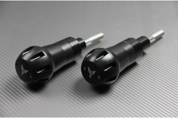 Tampons / Roulettes de protection YAMAHA MT09 2013 / 2016, XSR 900 et MT09 Tracer