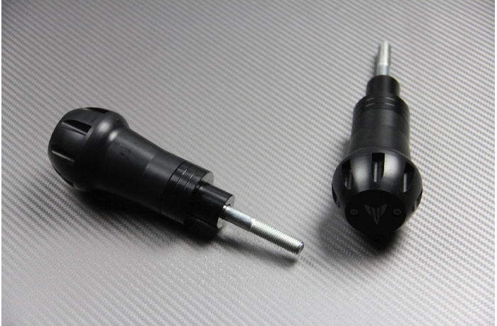 Pair of Frame Sliders / Crash Pads for YAMAHA MT09 / FZ09 2013, XSR 900 - 2016