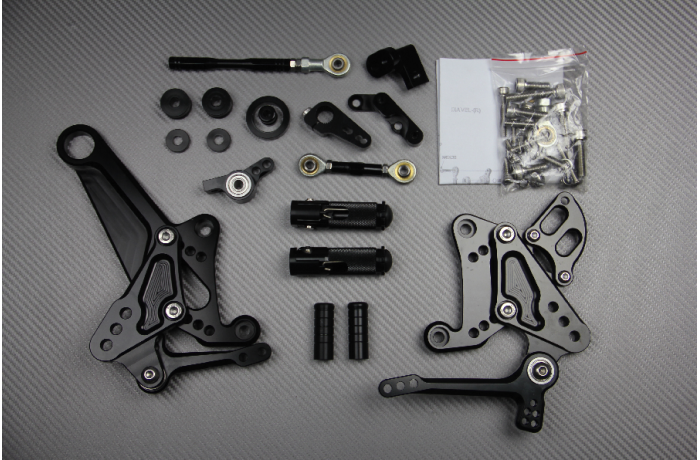 Estriberas retrasadas regulables DUCATI DIAVEL 1200 2011 - 2018