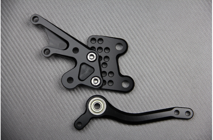 Estriberas retrasadas regulables KAWASAKI ZZR 1400 / PERFORMANCE / ZX14R 2006 - 2024 Estriberas retrasadas regulables KAWASAKI ZZR 1400 / PERFORMANCE / ZX14R 2006 - 2024