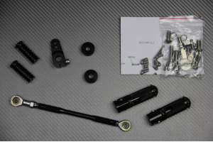 Estriberas retrasadas regulables KAWASAKI ZZR 1400 / PERFORMANCE / ZX14R 2006 - 2024 Estriberas retrasadas regulables KAWASAKI ZZR 1400 / PERFORMANCE / ZX14R 2006 - 2024