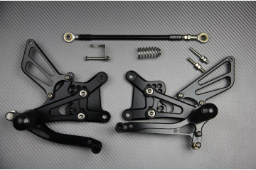 Estriberas retrasadas regulables HONDA CBR 600 F / FS / FI / F4I 1999 - 2007