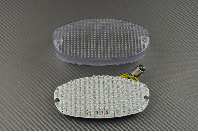 Luz de freno led con intermitentes integrados YAMAHA YZF 600 THUNDERCAT / XVS 650 / XVS 1100 1996 - 2003 Luz de freno led con intermitentes integrados YAMAHA YZF 600 THUNDERCAT / XVS 650 / XVS 1100 1996 - 2003