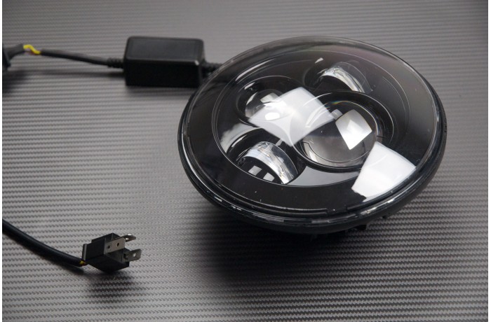 Optique / Phare rond à LED à adapter