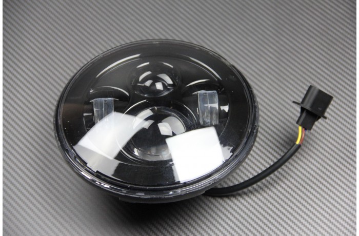 Optique / Phare rond à LED à adapter