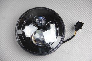 Optique / Phare rond à LED à adapter