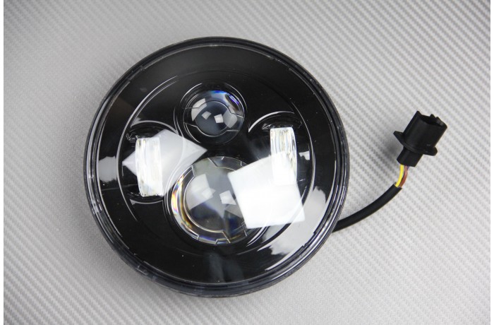 Optique / Phare rond à LED à adapter
