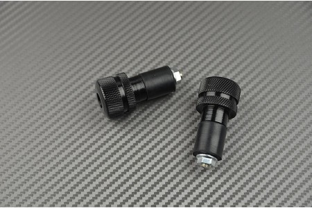 Pair of Handlebar Caps - Black Model