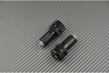 Pair of Handlebar Caps - Black Model