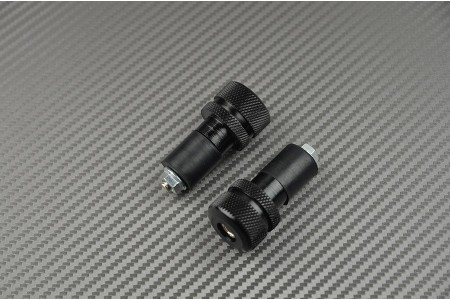 Pair of Handlebar Caps - Black Model