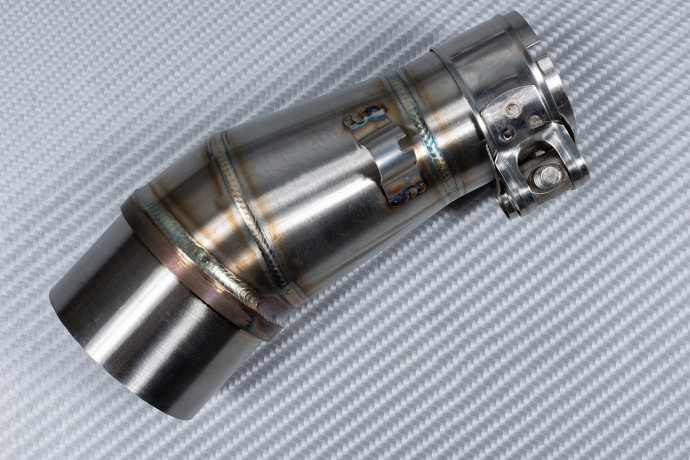 Tube intermédiaire / Mid Pipe pour échappement KAWASAKI Ninja 300 / Z300 2013 - 2017 Tube intermédiaire / Mid Pipe pour échappement KAWASAKI Ninja 300 / Z300 2013 - 2017
