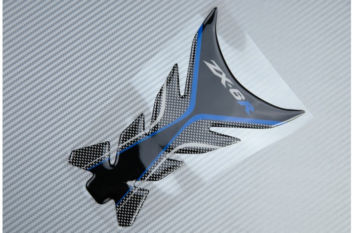 Protection adhésive pour réservoir KAWASAKI - Modèle " ZX6R " Protection adhésive pour réservoir KAWASAKI - Modèle " ZX6R "