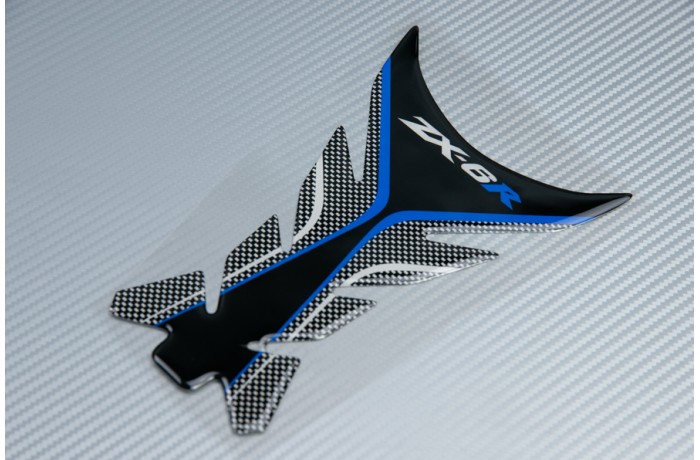 Protection adhésive pour réservoir KAWASAKI - Modèle " ZX6R " Protection adhésive pour réservoir KAWASAKI - Modèle " ZX6R "