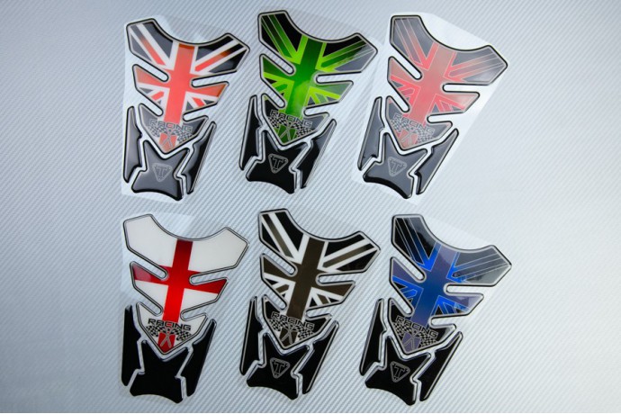 Protection adhésive pour réservoir TRIUMPH - Design 2