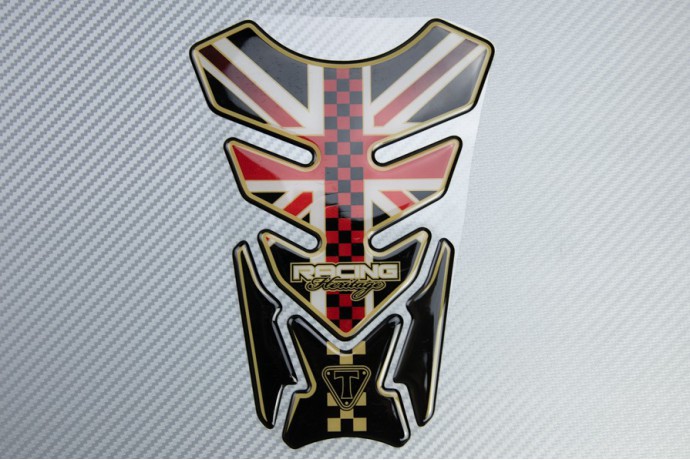 Protección adhesiva del depósito TRIUMPH - Diseño 2