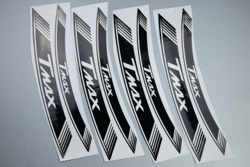 Motorrad Felgenrandaufkleber - 'TMAX' Modell