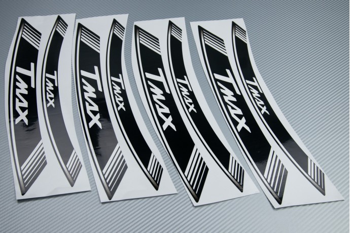 Stickers de llantas - Modelo con sigla 'TMAX'