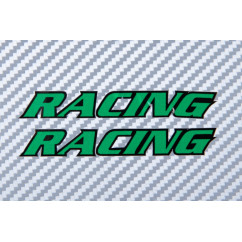 Aufkleber Sticker RACING