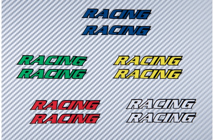 Aufkleber Sticker RACING