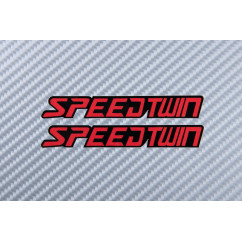 Aufkleber Sticker SPEED TWIN